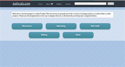 Desktop Screenshot of joshuatz.com